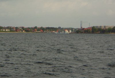 Sønderborg von der See aus