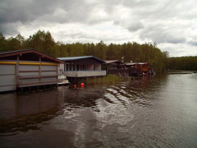 Ferienhäuser am Wasser bei Mirow