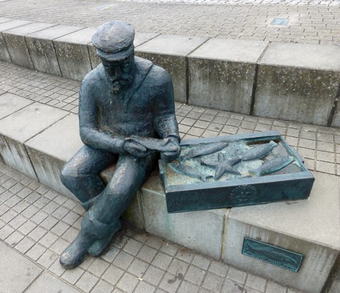 Fischerdenkmal - Kappeln