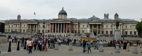 London National Gallery - Trafalgar Square