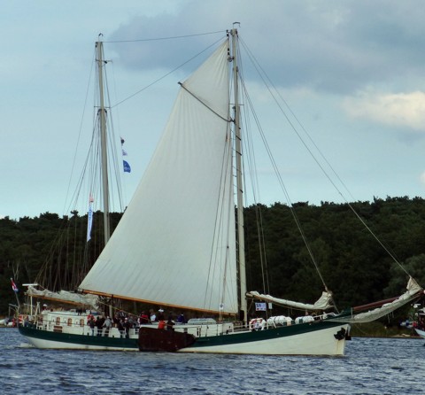 Elegant - beim Segeln